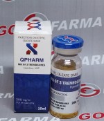 Qpharm Mix 3 trenbolones 200mg -  цена за 20 мл купить в России